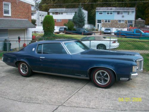Philadelphia Auto Auction >> Buy used 1969 Pontiac Grand Prix SJ 428-370 HP original ... Philadelphia Auto Auction >> Buy used 1969 Pontiac Grand Prix SJ 428-370 HP original ...