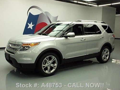 2012 ford explorer limited pano roof rear cam 20&#039;s 37k texas direct auto