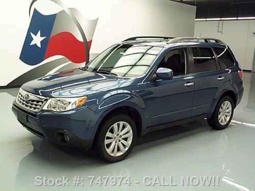 2011 subaru forester 2.5x ltd awd pano roof leather 45k texas direct auto