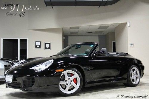 2004 porsche 911 carrera c4s cabriolet only 39k miles bose xenons heated seats $