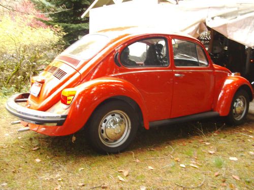 Vw vintage completely original 1974 bug not restored (rare find)