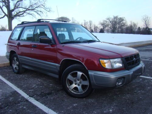 1998 subaru forester all wheel drive extra clean winter special no reserve !