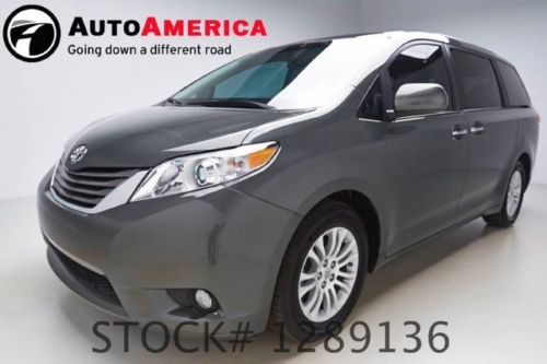 4k one 1 owner miles 2013 toyota sienna xle nav roof leather entertainment