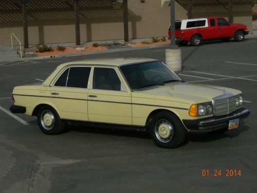 One family owned 36 years beautiful original rust free runs great low miles w123