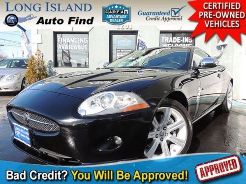 07 xk auto transmission coupe power cruise leather navigation traction clean!