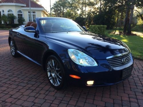 2005 lexus sc 430 folding hard top convertible leather low miles immaculate