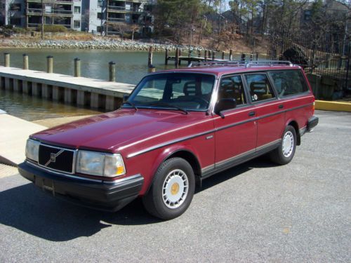 1989 volvo 240 dl wagon 71k miles 5 speed manuel 1 owner no reserve