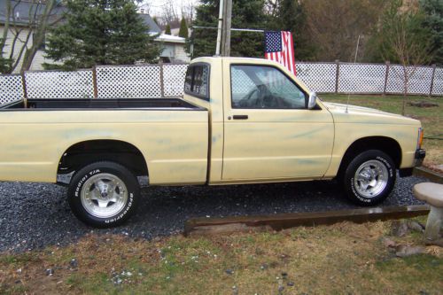 1991 chevrolet s-10 * 2.5 a engine * 5 speed