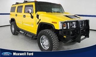 05 hummer h2 4x4, 6.0l v8, auto, leather, sunroof, grill guard, clean,we finance