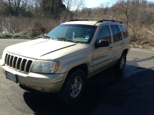 1999 jeep grand cherokee limited sport utility 4.7l great interior