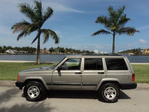 2001 jeep cherokee sport 4x4 one owner non smoker low miles clean no reserve!!!