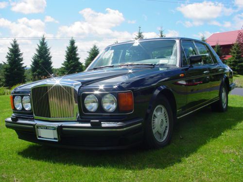 Bentley 1991 mulsanne s, performance luxury saloon