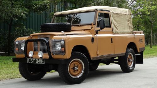 1985 land rover defender 109 series iii right hand drive gasoline 4x4 4 speed