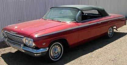 1962 chevrolet impala ss convertible