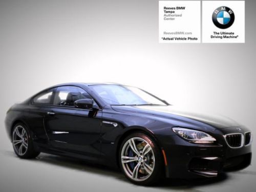 2013 bmw m6 2dr cpe low mileage 4.4l 4-wheel abs  8 cylinder engine a/c