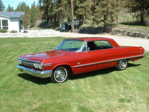 1963 impala ss coupe 409 v8 - 4 speed-  numbers matching! pristine condition!