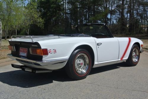 U Save Rental >> Buy used 1973 TRIUMPH TR6 WHITE RED STRIPES LUGGAGE RACK EXCEPTIONAL 4-SPEED ANZA DUAL in ... U Save Rental >> Buy used 1973 TRIUMPH TR6 WHITE RED STRIPES LUGGAGE RACK EXCEPTIONAL 4-SPEED ANZA DUAL in ...