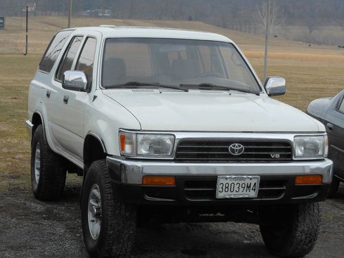 1995 toyota 4runner sr5 sport utility 4-door 3.0l