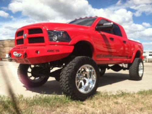 Lifted 2013 ram 2500 -- 40 inch toyo mt -- 24 inch american force wheels -- 6.7