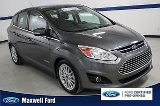 13 c-max hybrid sel, leather, navi, pwr liftgate, rev camera, sync,clean 1 owner