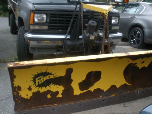 1998 chevy dump plow truck