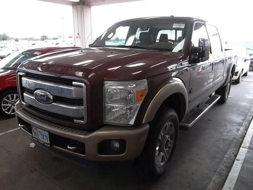 2012 f250 crewcab king ranch diesel 4x4  fx-4  navigation, moonroof, and more
