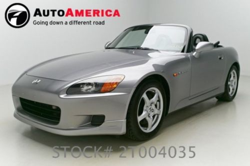 2003 honda s2000 19k low miles manual cruise cd player push button clean carfax