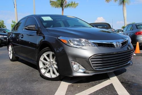 13 avalon xle, low miles, heated leather, apps, we finance! free shipping!