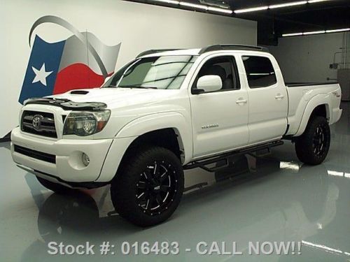 2010 toyota tacoma double cab 4x4 trd sport lifted 61k texas direct auto