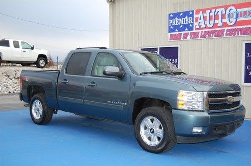 07 chevy pickup truck 5.3l vortec leather interior blue z71 loaded auto 4x4