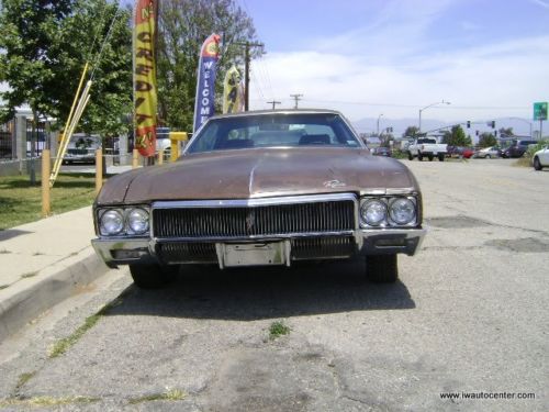 1970 buick riviera gs455 all original car needs paint / vynil top / int $3999 !!