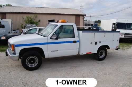 1998 chevy 2500 3/4 ton utility service truck 350 v8 1-owner pickup