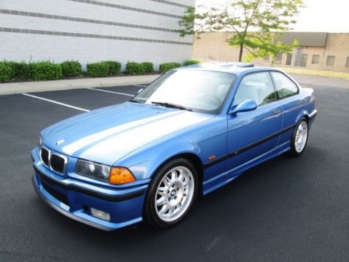 1999 bmw m3 coupe 5 speed manual 1 owner rare find rare color stunning condition