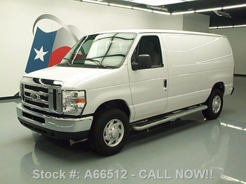 2013 ford e-250 cargo van partition running boards 5k texas direct auto