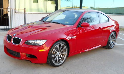 Pristine 2010 bmw m3 coupe 2-door 4.0l w/ factory warranty and clean carfax