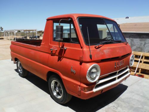 1966 dodge a100 pickup rare 318ci. california car runs great, looks great!!!