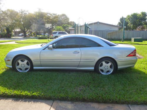 2001 mercedes-benz cl500 base coupe 2-door 5.0l