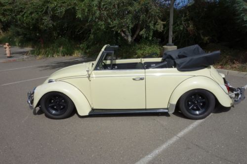 1967 volkswagen beetle convertible yukon gold original paint