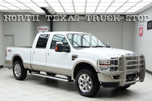2009 ford f250 diesel 4x4 king ranch heated leather rear camera 1 texas owner