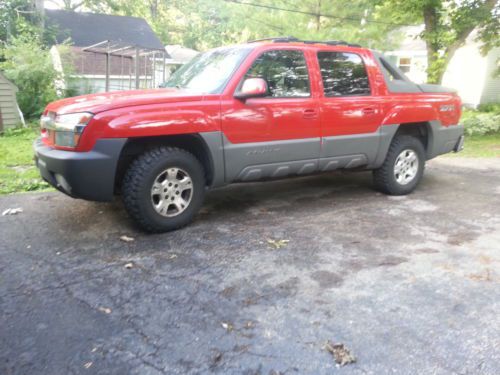 2002 chevrolet chevy avalanche z71 4x4 with tow package