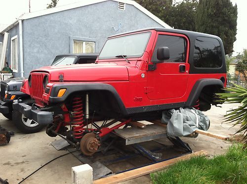 2003 jeep wrangler rubicon / supercharged / rubicon express great project jk tj