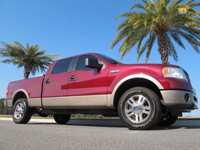 One-owner!! ford f150 supercrew lariat 4x4 two-tone loaded extra clean!!