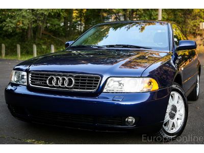 2000 audi a4 quattro 1.8t turbo super low mileage 54k clean auto loaded