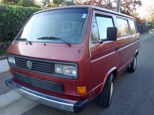 1988 volkswagen vanagon gl wagon, 4sp, a/c, l@@k!