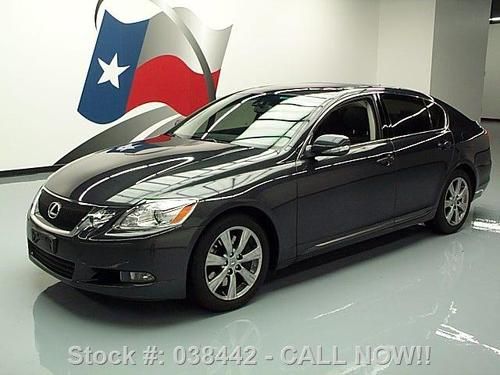 2008 lexus gs350 heated leather sunroof xenons only 51k texas direct auto