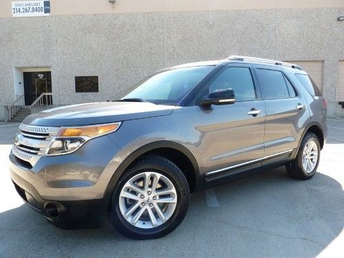 2012 ford explorer xlt 4x4 clean carfax leather loaded