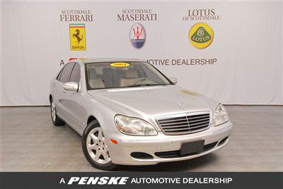 2004 mercedes s500 4matic~navigation~rear shade~awd~only 82k miles~like 2005