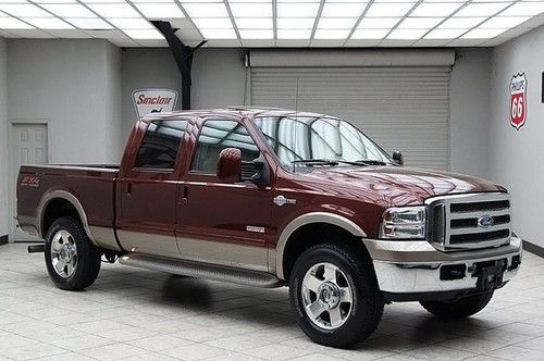 2006 f250 king ranch 4x4 diesel sunroof 20s texas truck