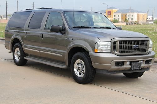 2003 ford excursion limited,5.4l v8,leather,clean title,serviced,1 owner