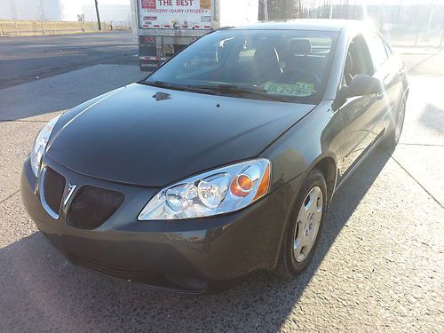 2006 pontiac g6 4dr salvage title runs and drives 2.4l 4cly